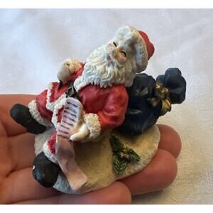 Mini Christmas Santa Decoration